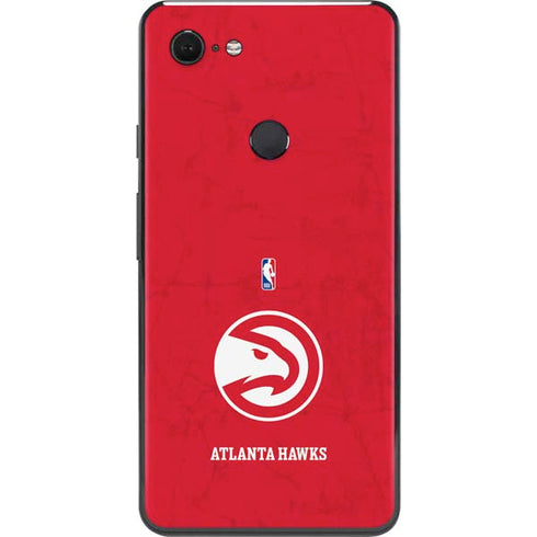 NBA Atlanta Hawks Distressed Google Pixel 3 XL Skin